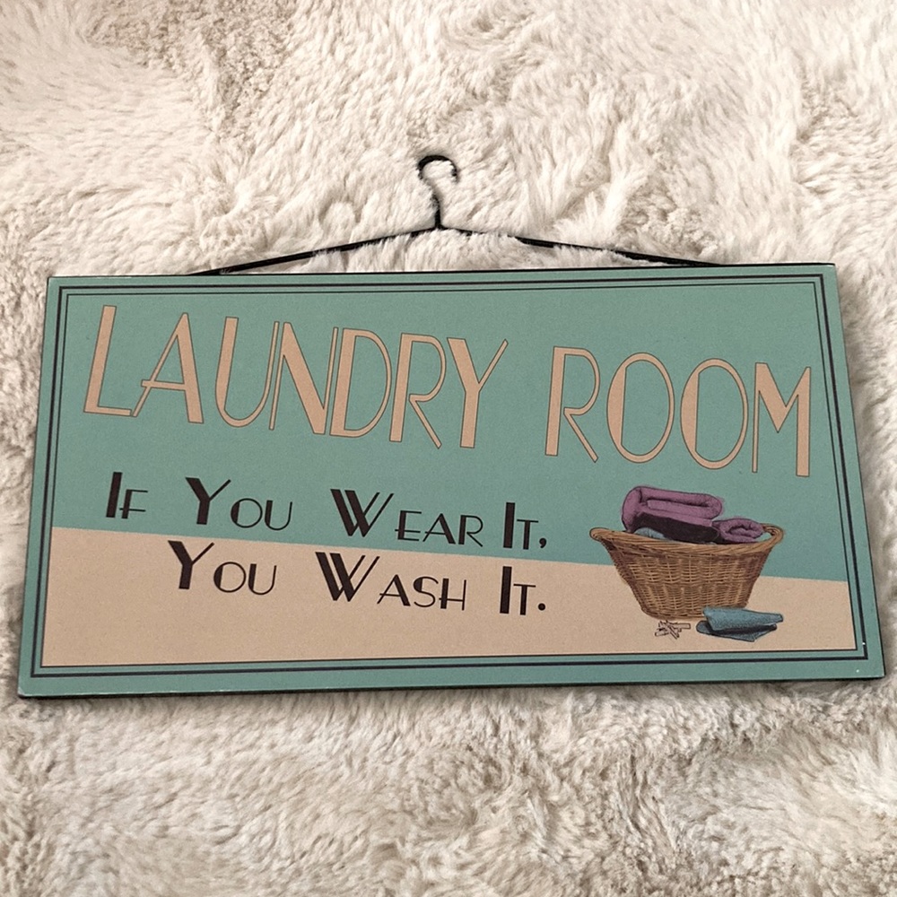 Laundry Room Sign